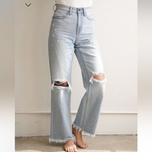 CJLA | Malibu Wide Leg Jeans Light Wash Size 13